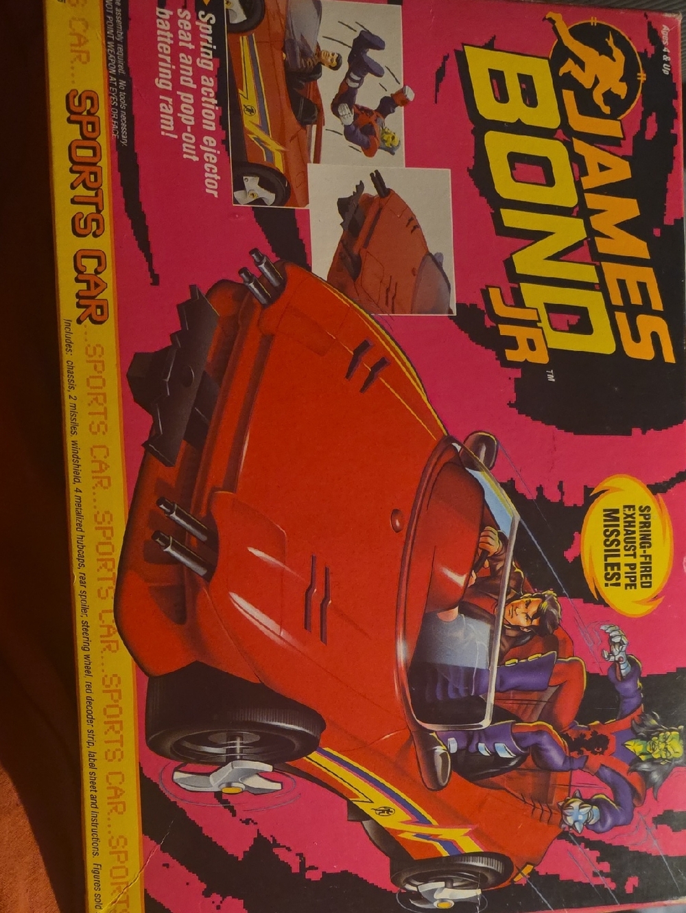 Rare Sealed 1991 Hasbro Jamez Bond Jr Toy